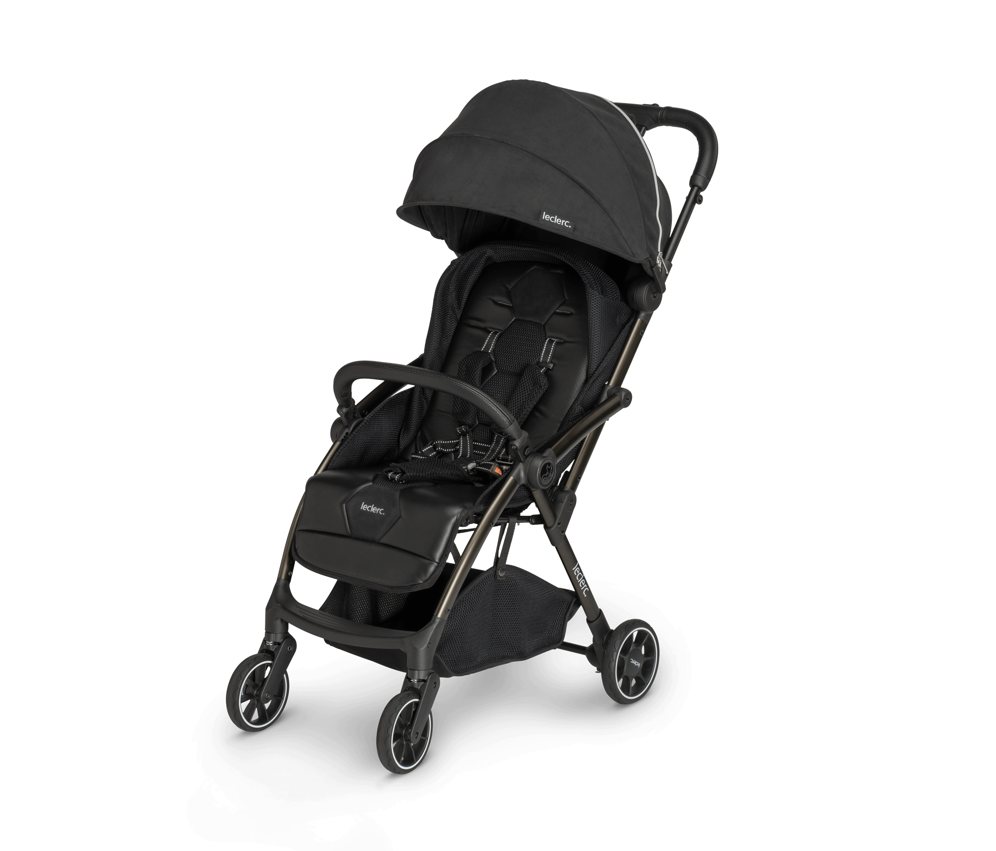Leclerc Baby Hexagon Carbon Black jalutuskäru