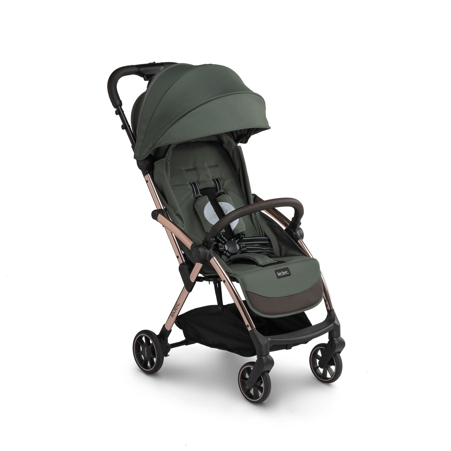 Leclerc Baby Influencer jalutuskäru Army Green
