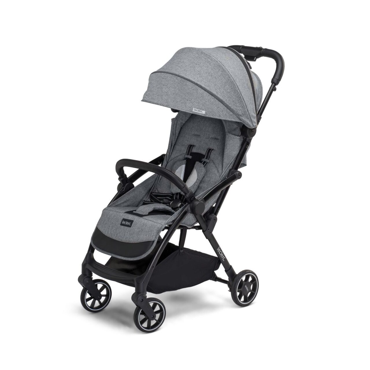 Leclerc Baby Influencer jalutuskäru Grey Melange