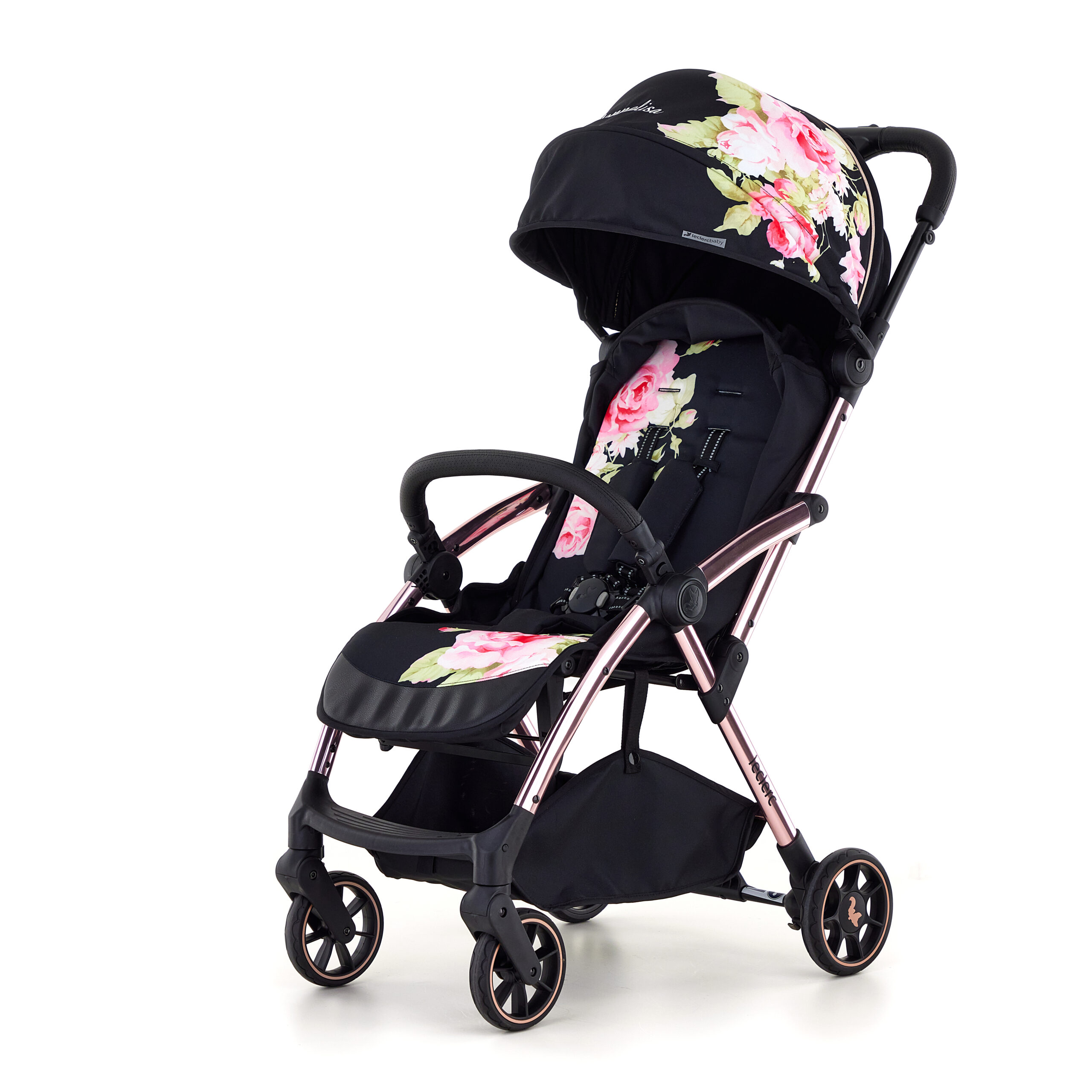 Leclerc Baby by Monnalisa jalutuskäru Deep Black